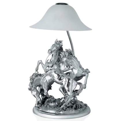 Zdjęcie Włoska lampa z koniami