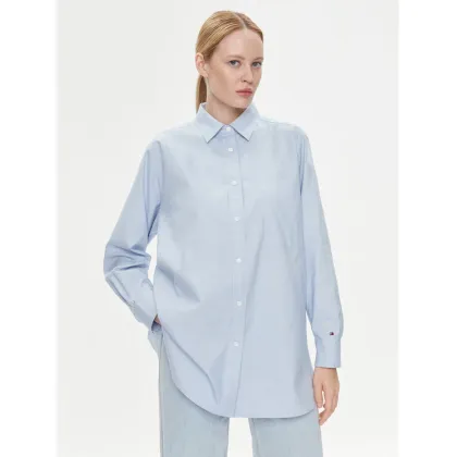 Zdjęcie Tommy Hilfiger Koszula WW0WW38968 Błękitny Oversize