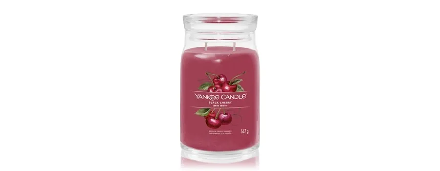 obrazek 1 Yankee Candle Black Cherry Świeca zapachowa 567 g