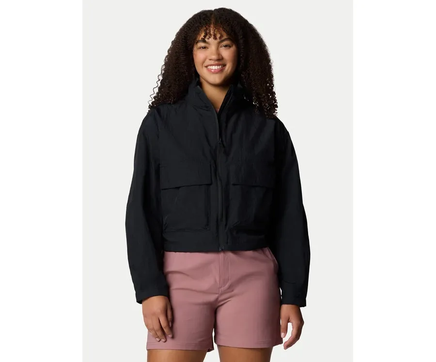 obrazek 1 Columbia Kurtka przejściowa Paracutie™ Cropped Cargo Windbreaker 2116571 Czarny Regular Fit