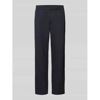 Zdjęcie Spodnie sztruksowe z zapięciem na haftkę i zamek błyskawiczny