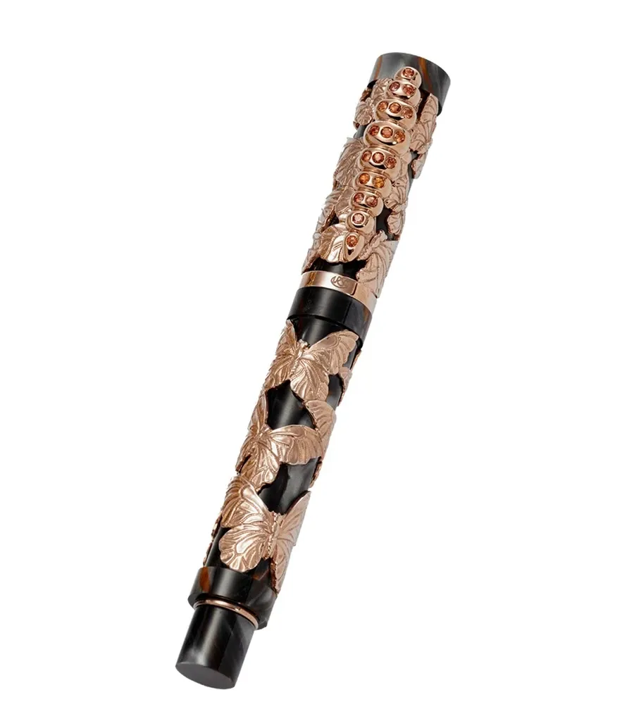 obrazek 2 Gustowne pióro kulkowe Morpho Blue Orange Sapphires Urso