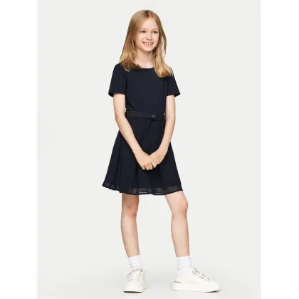 Zdjęcie Tommy Hilfiger Sukienka codzienna KG0KG08197 M Granatowy Regular Fit