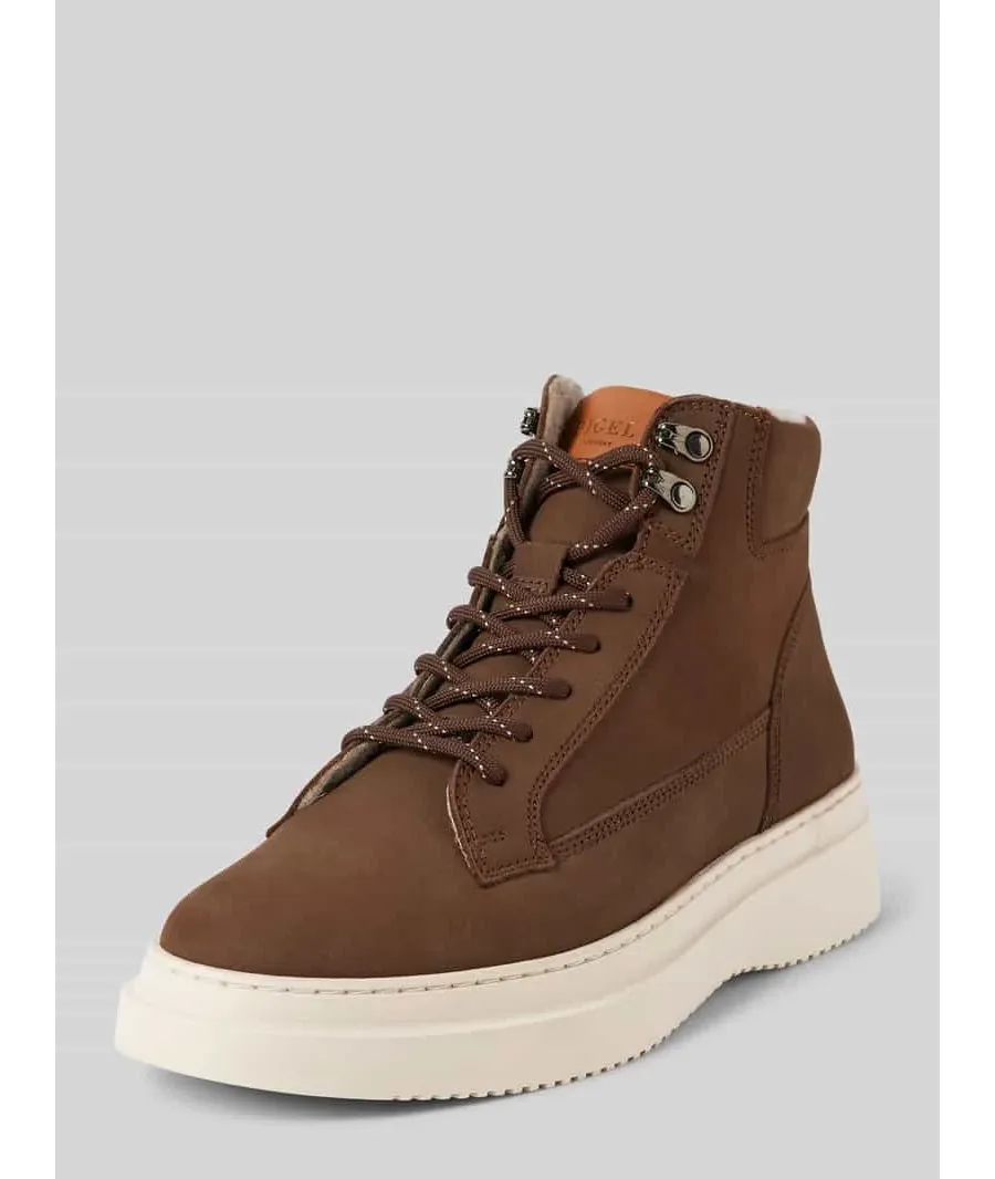 obrazek 1 Buty skórzane ze sznurowaniem model ‘Samson’