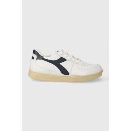 Zdjęcie Diadora sneakersy skórzane MI Basket Low Used kolor biały 201.179043.C4656