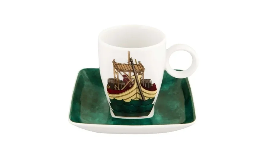 picture 1 Luxurious porcelain coffee cup and saucer - Vista Alegre