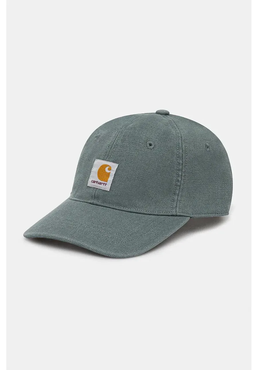 obrazek 1 Carhartt WIP czapka z daszkiem bawełniana Icon Cap kolor zielony z aplikacją I033359