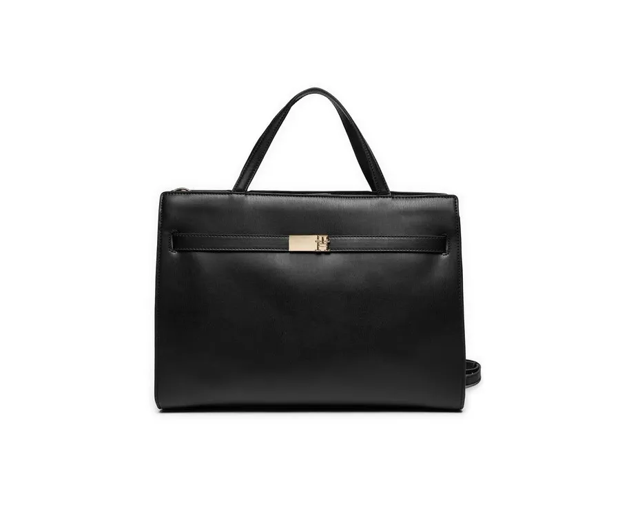 obrazek 1 Tommy Hilfiger Torebka Th Heritage Workbag AW0AW16910 Czarny