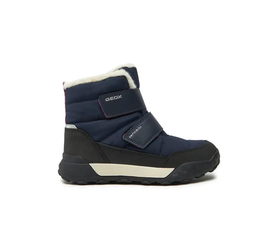 obrazek 1 Geox Śniegowce J Trekkyup Girl B Ab J46M7B 0FU50 C4002 D Granatowy