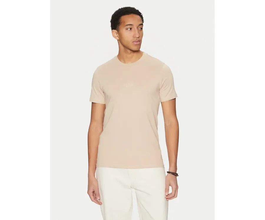 obrazek 1 Guess T-Shirt M2YI72 I3Z14 Beżowy Regular Fit