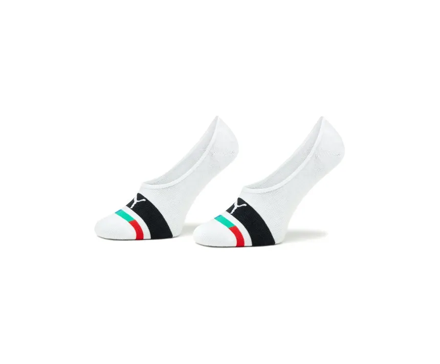obrazek 1 Puma Zestaw 2 par stopek dziecięcych Kids Seasonal Footie 2P 938009 Biały