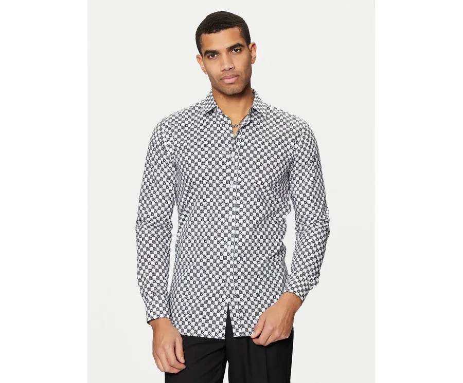 obrazek 1 HUGO Koszula Elisha02 50534076 Czarny Extra Slim Fit