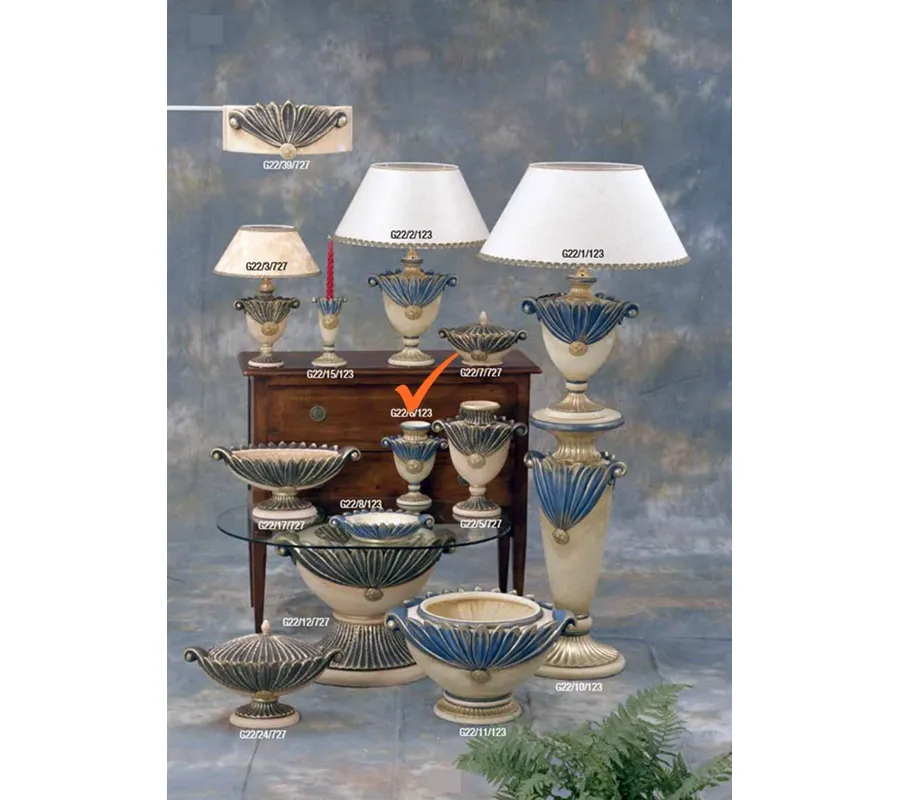 obrazek 1 Luksusowy mały ceramiczny wazon do salonu