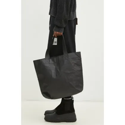 Zdjęcie Y-3 torebka skórzana Leather Tote kolor czarny JD2900