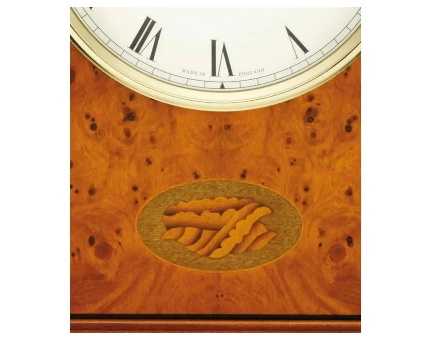 obrazek 2 Niezwykły zegar Regency Arch Top Yew na biurko