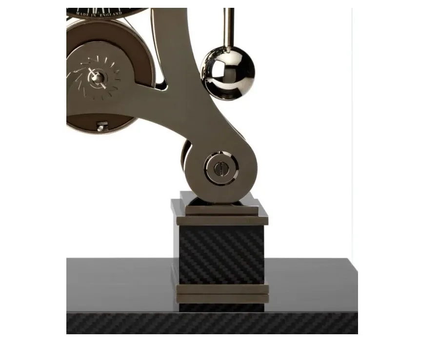obrazek 7 Wyjątkowy zegar na biurko Navigator Black Chrome