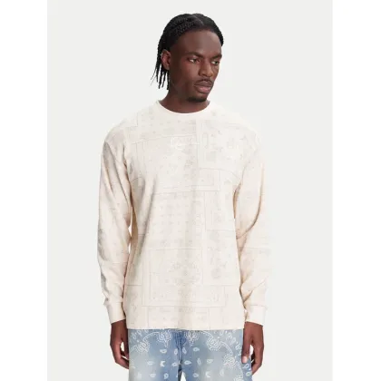 Zdjęcie Karl Kani Bluza Signature Paisley Waffle PD00005328 Beżowy Regular Fit