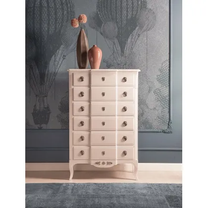 Zdjęcie Klasyczna 6-szufladowa komoda z Włoch - Stella del Mobile