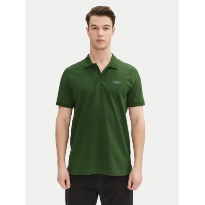 Zdjęcie Aeronautica Militare Polo 251PO1843P191 Zielony Regular Fit