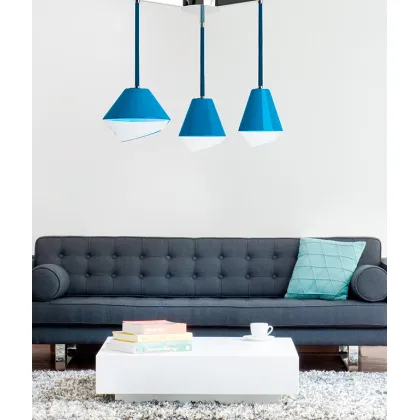 Zdjęcie Trójramienna niesztampowa lampa wisząca Tribeca