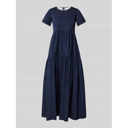 Zdjęcie Długa sukienka z okrągłym dekoltem model ‘PALMIRA’