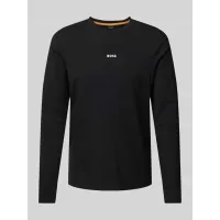 Zdjęcie Bluzka z długim rękawem i nadrukiem z logo model ‘Chark’