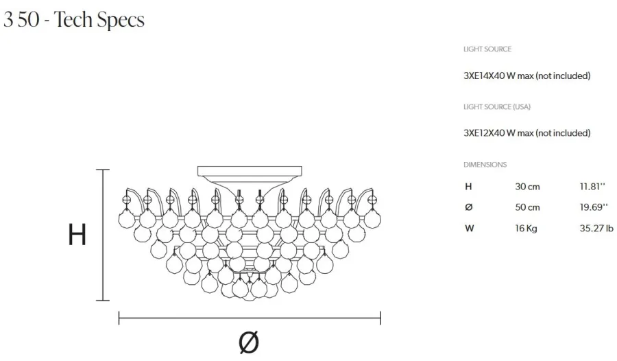 obrazek 3 Ekskluzywna lampa sufitowa VE 808 Ceiling