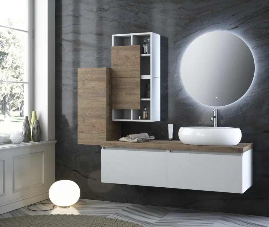 obrazek 1 Nowoczesne zestawienie mebli do łazienki - Proteo Arredo Bagno