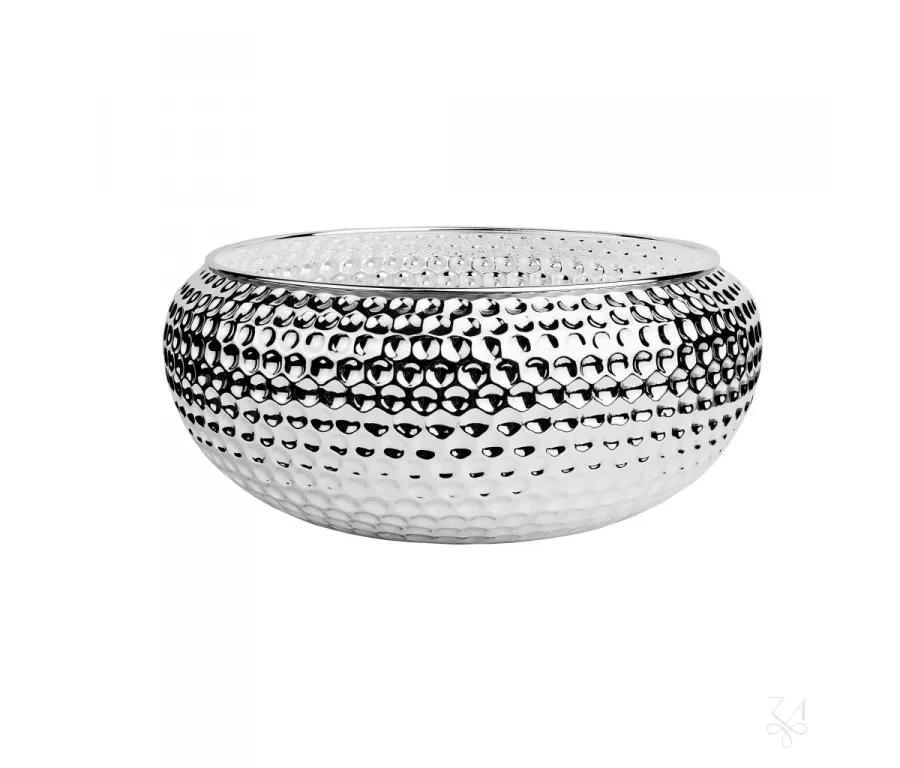 obrazek 1 Platerowana srebrem miska o pięknym oryginalnym designie - Zaramella Argenti