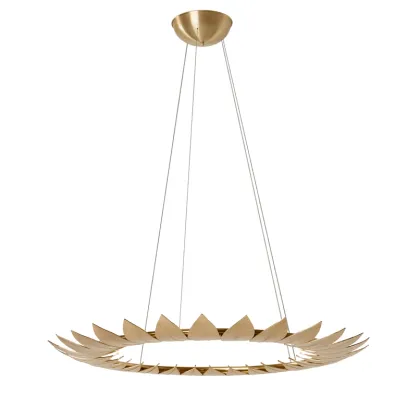 Picture Hanging lamp made of brass for a luxurious interior - Ginger & Jagger