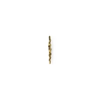 Picture A beautiful, stylish furniture handle with an organic form