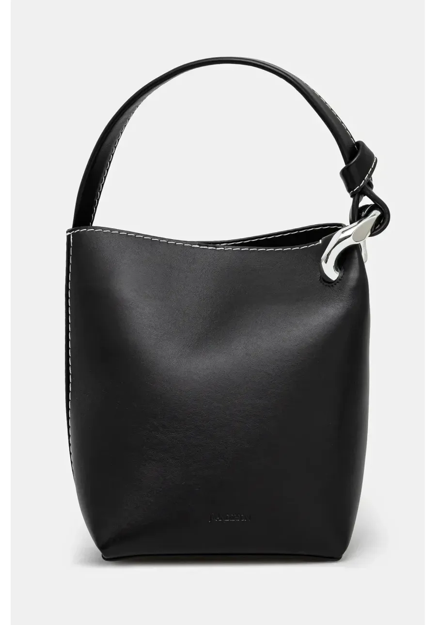 obrazek 1 JW Anderson torebka The Jwa Corner Bucket kolor czarny HB0685.LA0232.999