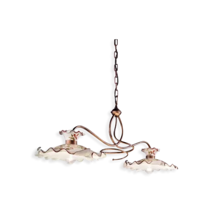 Zdjęcie Oryginalna podwójna lampa wisząca w stylu klasycznym