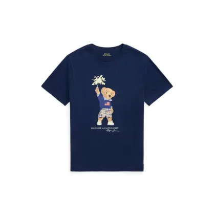Zdjęcie Polo Ralph Lauren T-Shirt 323979103001 Granatowy Regular Fit