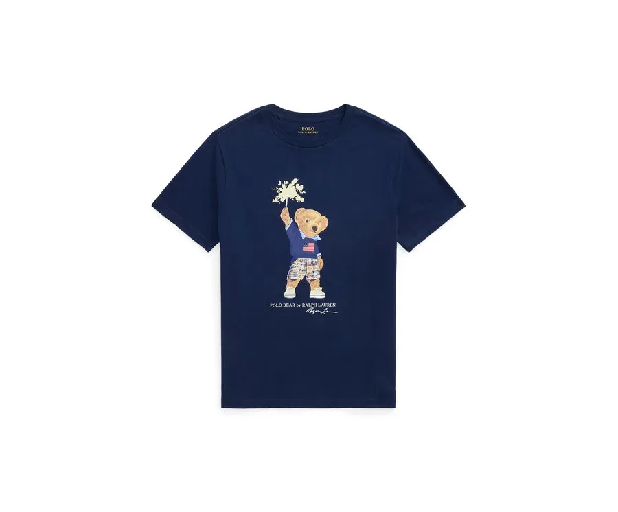 obrazek 1 Polo Ralph Lauren T-Shirt 323979103001 Granatowy Regular Fit