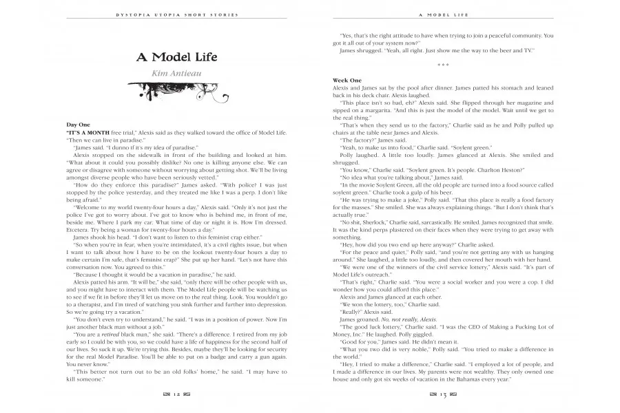 obrazek 2 Ebook Opowiadania Dystopia Utopia - Flame Tree Publishing