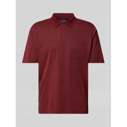 Zdjęcie Koszulka polo o kroju regular fit z kieszenią na piersi