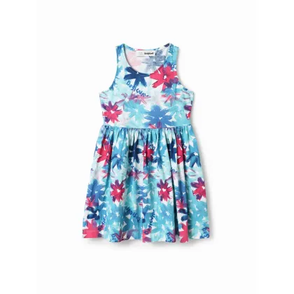 Zdjęcie Desigual Sukienka codzienna 23SGVK02 Niebieski Regular Fit