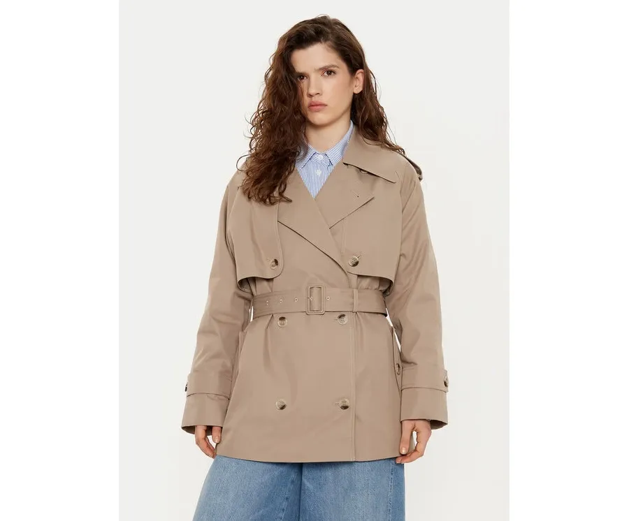 obrazek 1 JOOP! Trencz Carrie 10018890 30044820 Beżowy Regular Fit