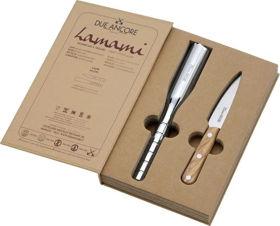 obrazek 1 Zestaw do Mojito - muddler + nóż do obierania
