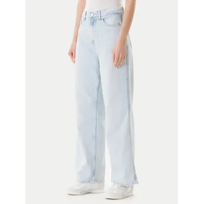 Zdjęcie Tommy Jeans Jeansy Claire DW0DW21378 Niebieski Wide Leg