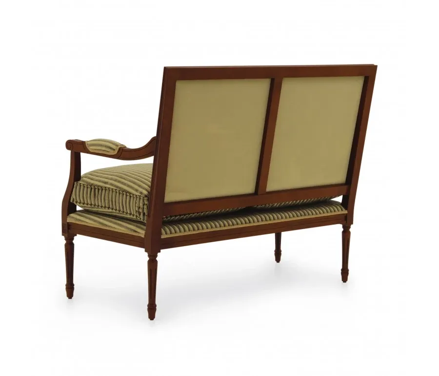 obrazek 2 Elegancka sofa w stylu Ludwika XVI o strukturze drewna bukowego - Sevensedie