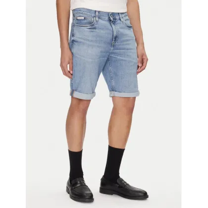 Zdjęcie Calvin Klein Jeans Szorty jeansowe J30J327516 Niebieski Slim Fit