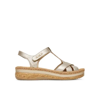 Zdjęcie Rieker Sandały V0919-90 Złoty