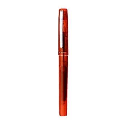 Picture Beautiful Platinum Prefounte Vermilion Orange fountain pen