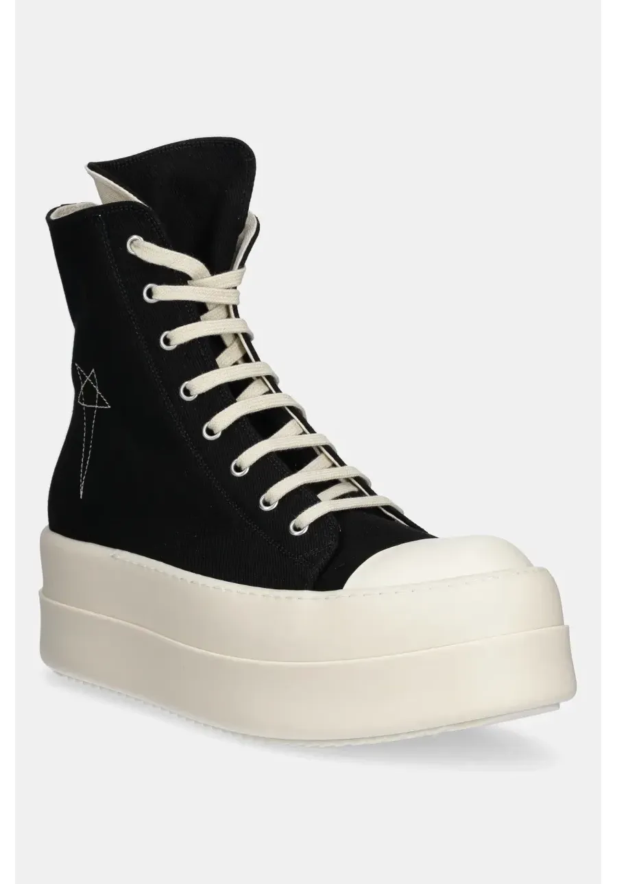 obrazek 1 Rick Owens trampki Double Bumper Sneaks kolor czarny DU01E3831.DOEM9