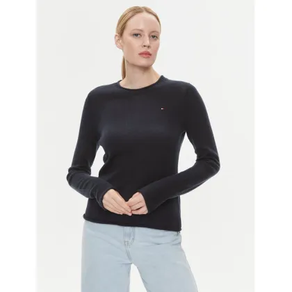 Zdjęcie Tommy Hilfiger Sweter WW0WW40264 Granatowy Regular Fit