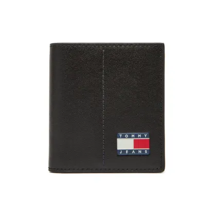 Zdjęcie Tommy Jeans Duży Portfel Męski Tjm Heritage Leather Cc & Coin AM0AM13408 Czarny