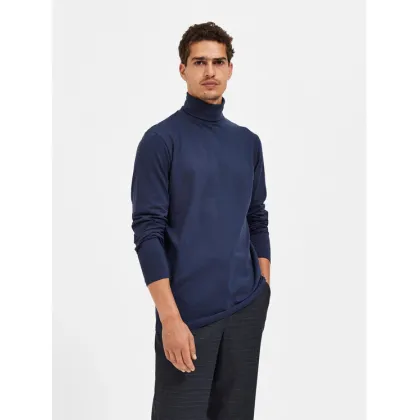 Zdjęcie Selected Homme Golf Rory 16081962 Granatowy Regular Fit