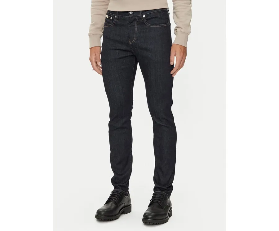 obrazek 1 Calvin Klein Jeans Jeansy J30J326078 Granatowy Skinny Fit